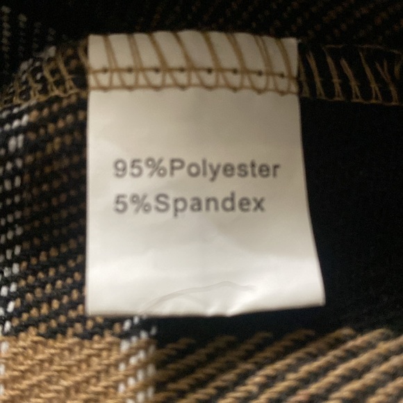 💛🤎GREAT CONDITION🤎💛 Shacket | Size: M | Knee Length | Plaid Multi - Picture 7 of 8